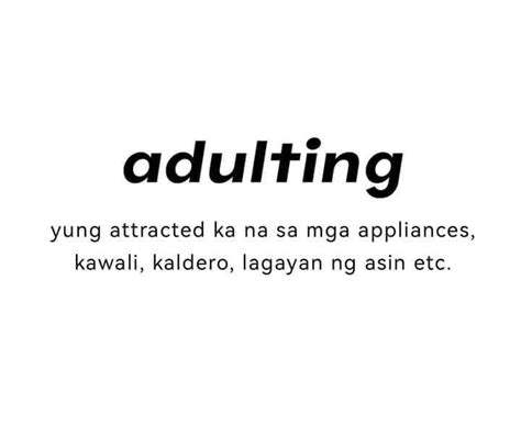 Reddit : r/adultingph.